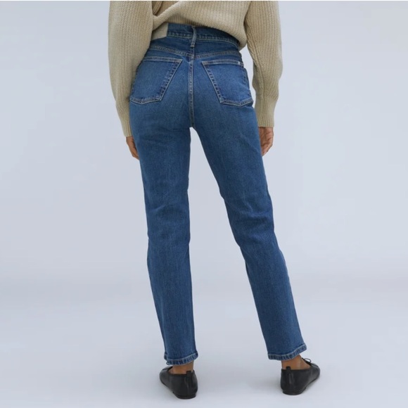 Everlane the high rise cheeky straight jean - Picture 2 of 15